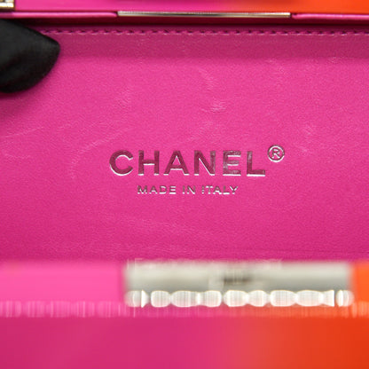 Chanel Runway Minaudiere Clutch Pink/ Orange