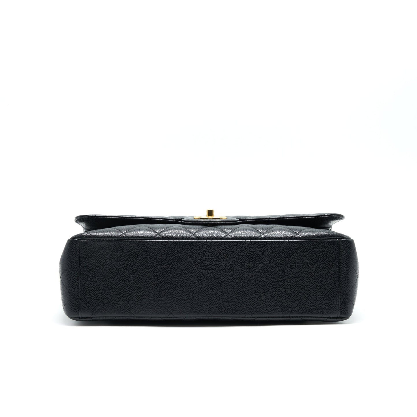 CHANEL CAVIAR MAXI IN BLACK GHW