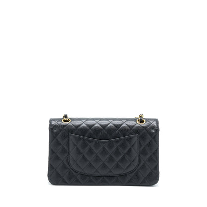 Chanel Medium Classic Flap Bag Caviar Black GHW