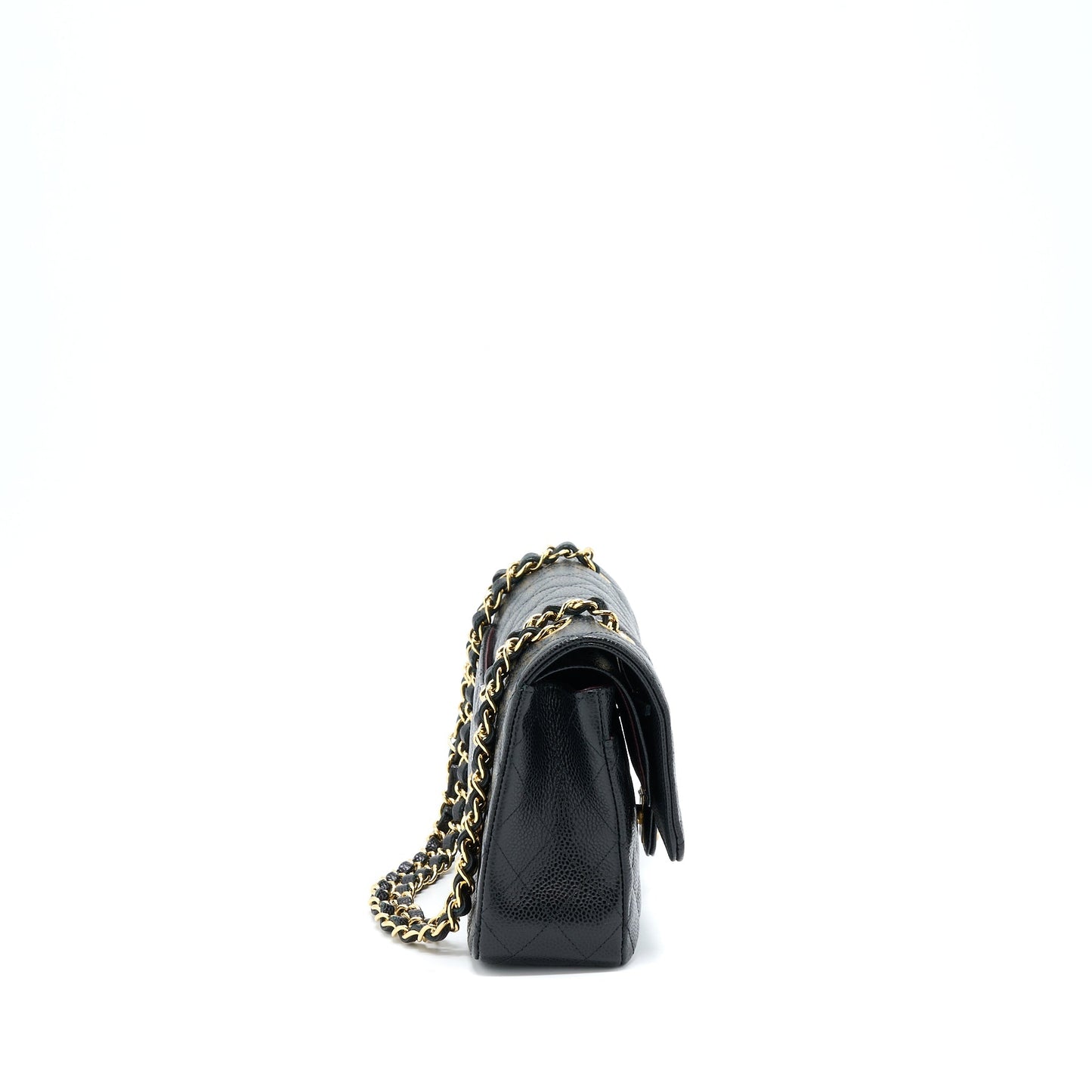 Chanel Medium Classic Flap Bag Caviar Black GHW