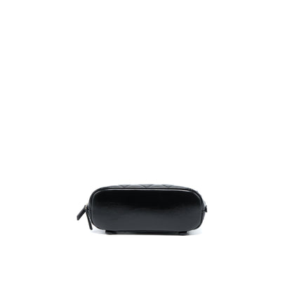 Chanel 22A Backpack Patent Black LGHW (Microchip)