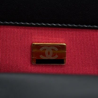 Chanel Small 19 Bag Lambskin Black Multicolour Hardware (Microchip)