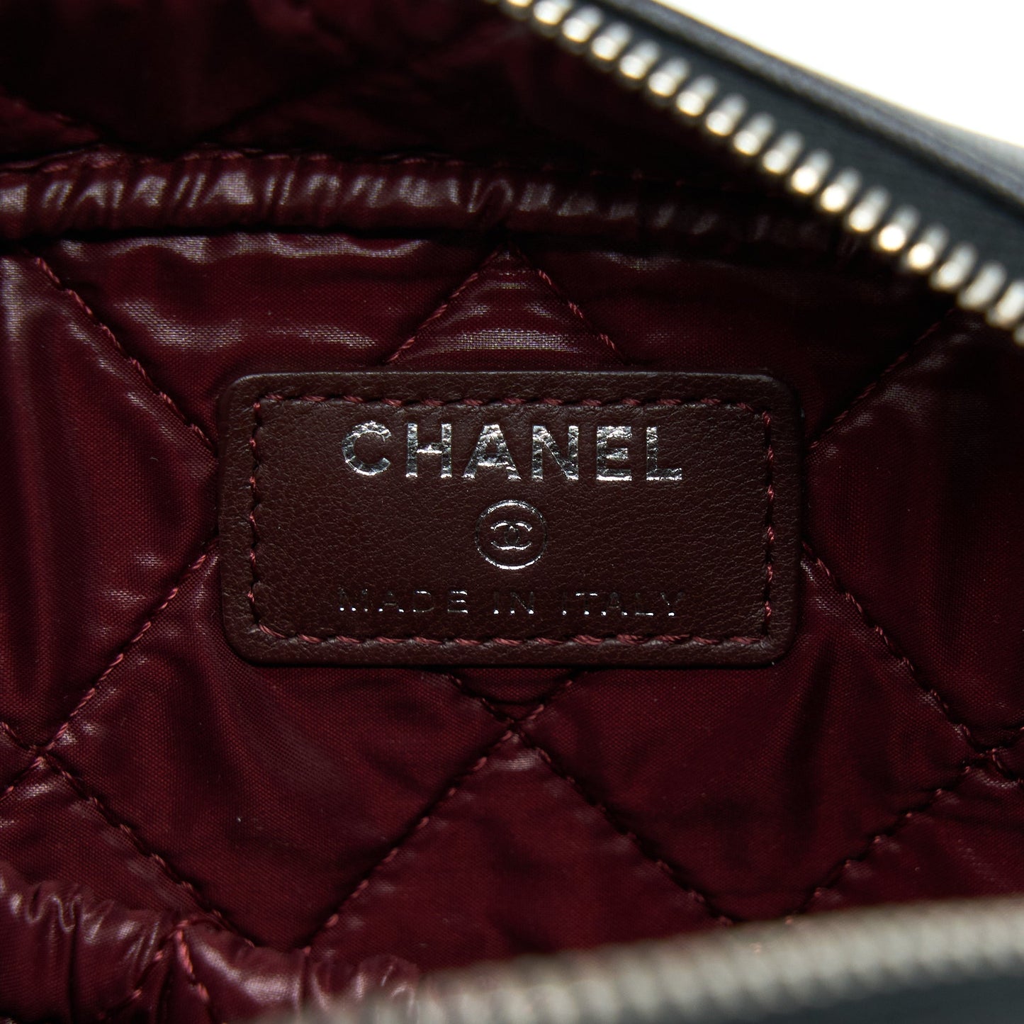 Chanel Camera Clutch Lambskin Black SHW