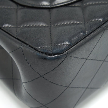 Chanel Classic Jumbo double flap Bag Lambskin Black GHW