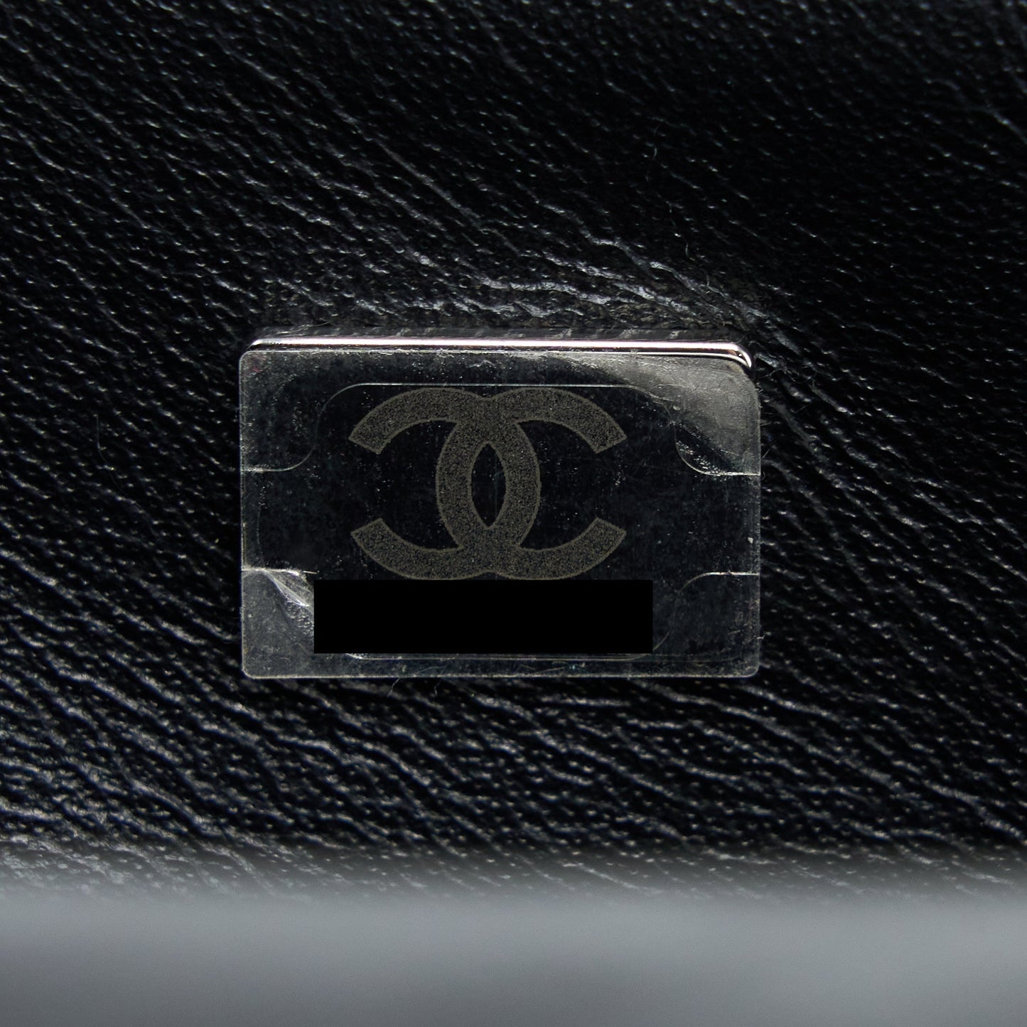 Chanel Mini 2.55 Reissue Aged Calfskin So Black With Black Hardware (Microchip)