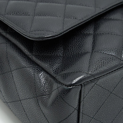 CHANEL CAVIAR MAXI IN BLACK GHW