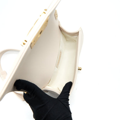 Chanel Small Boy Chanel Calfskin white GHW