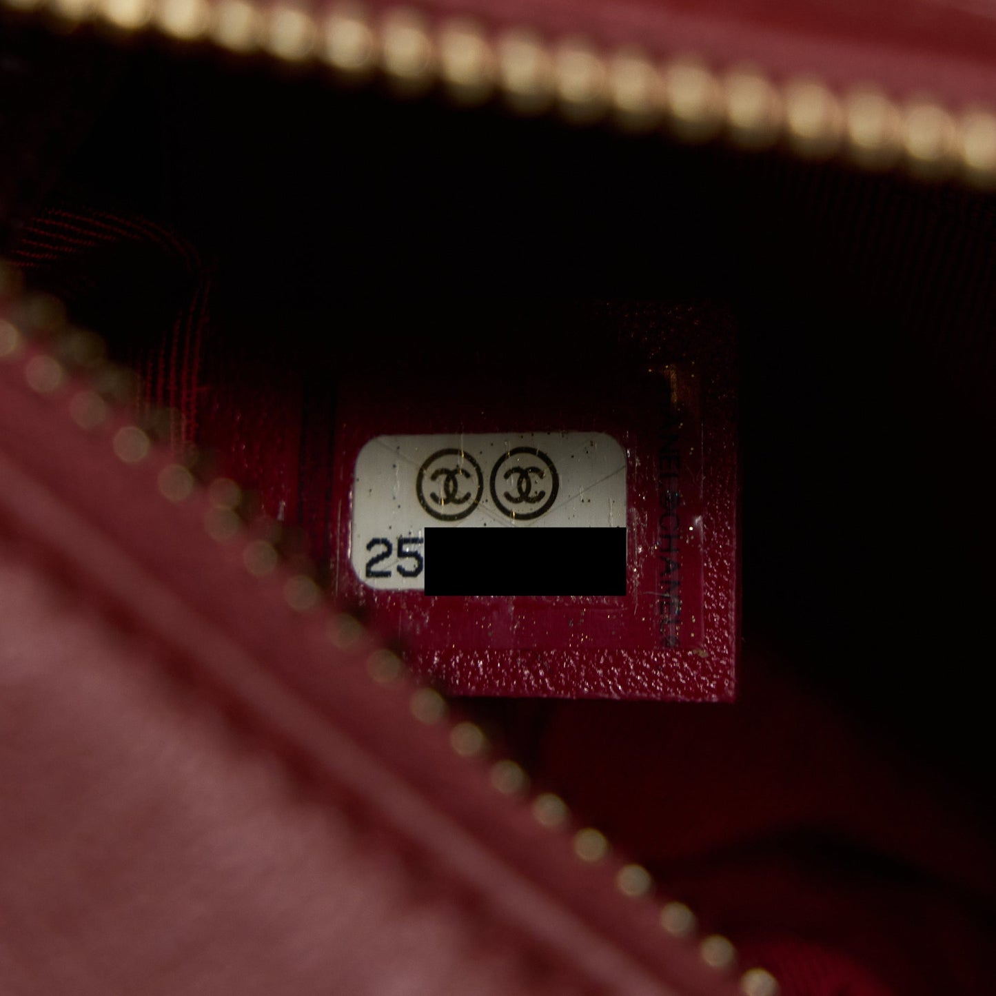 Chanel Small Gabrielle Hobo Bag Calfskin Burgundy Multicolour Hardware