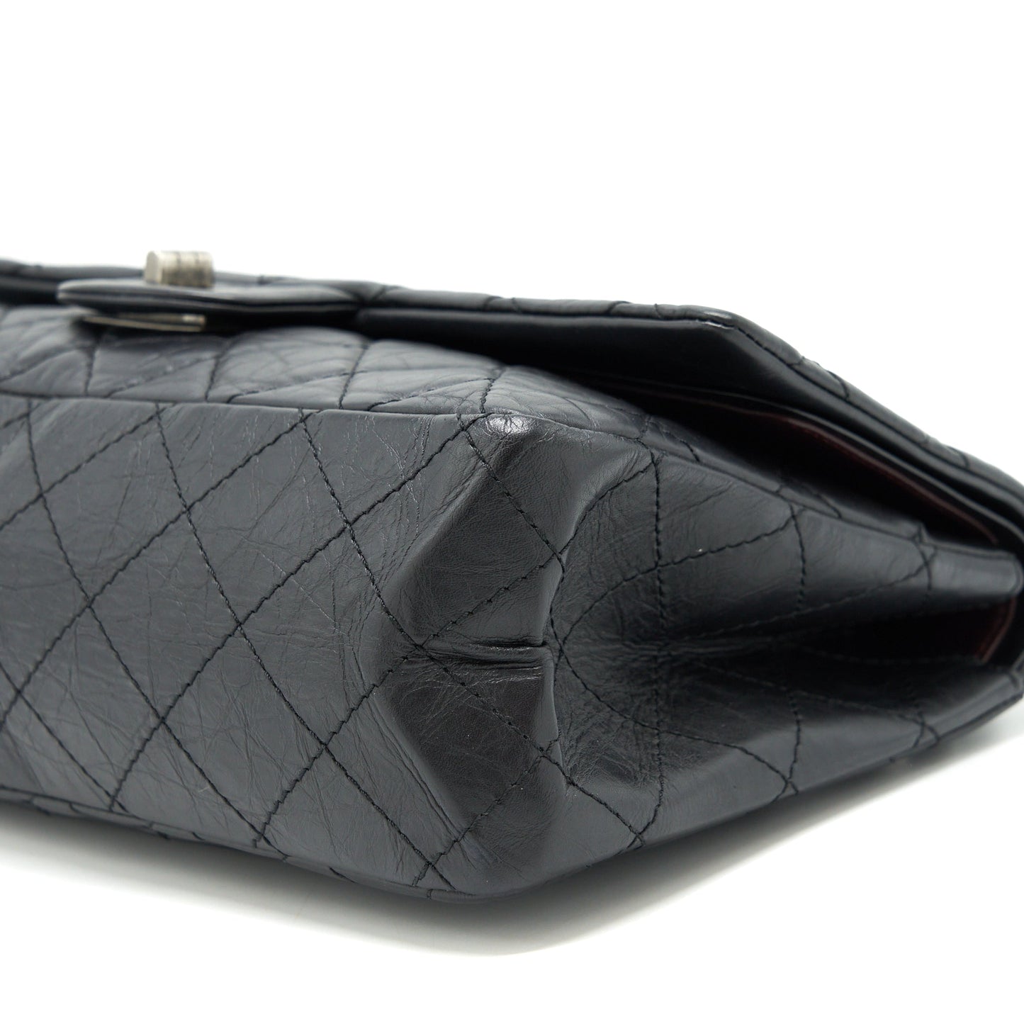 Chanel 2.55 227 reissue Calfskin Black Ruthenium Hardware