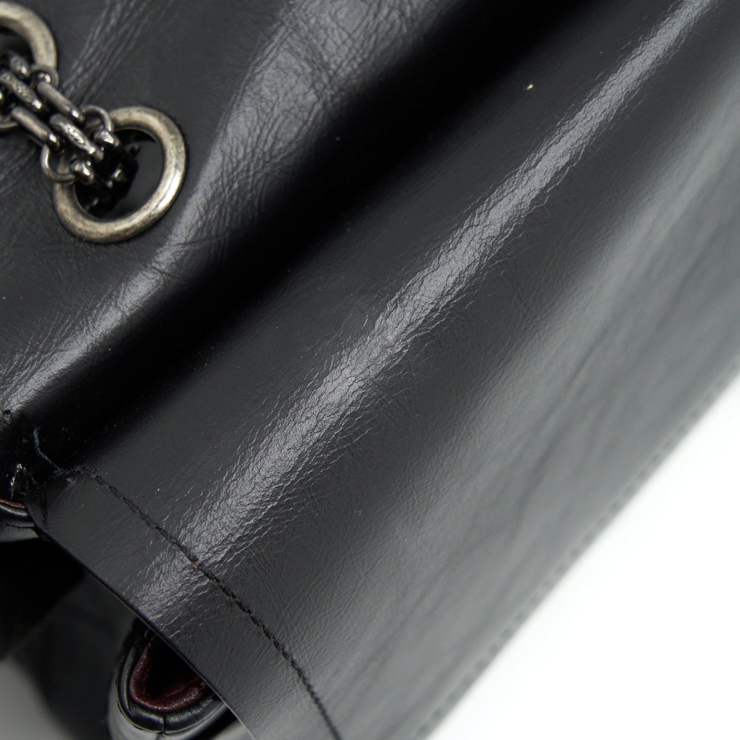 Chanel 2.55 227 reissue Calfskin Black Ruthenium Hardware
