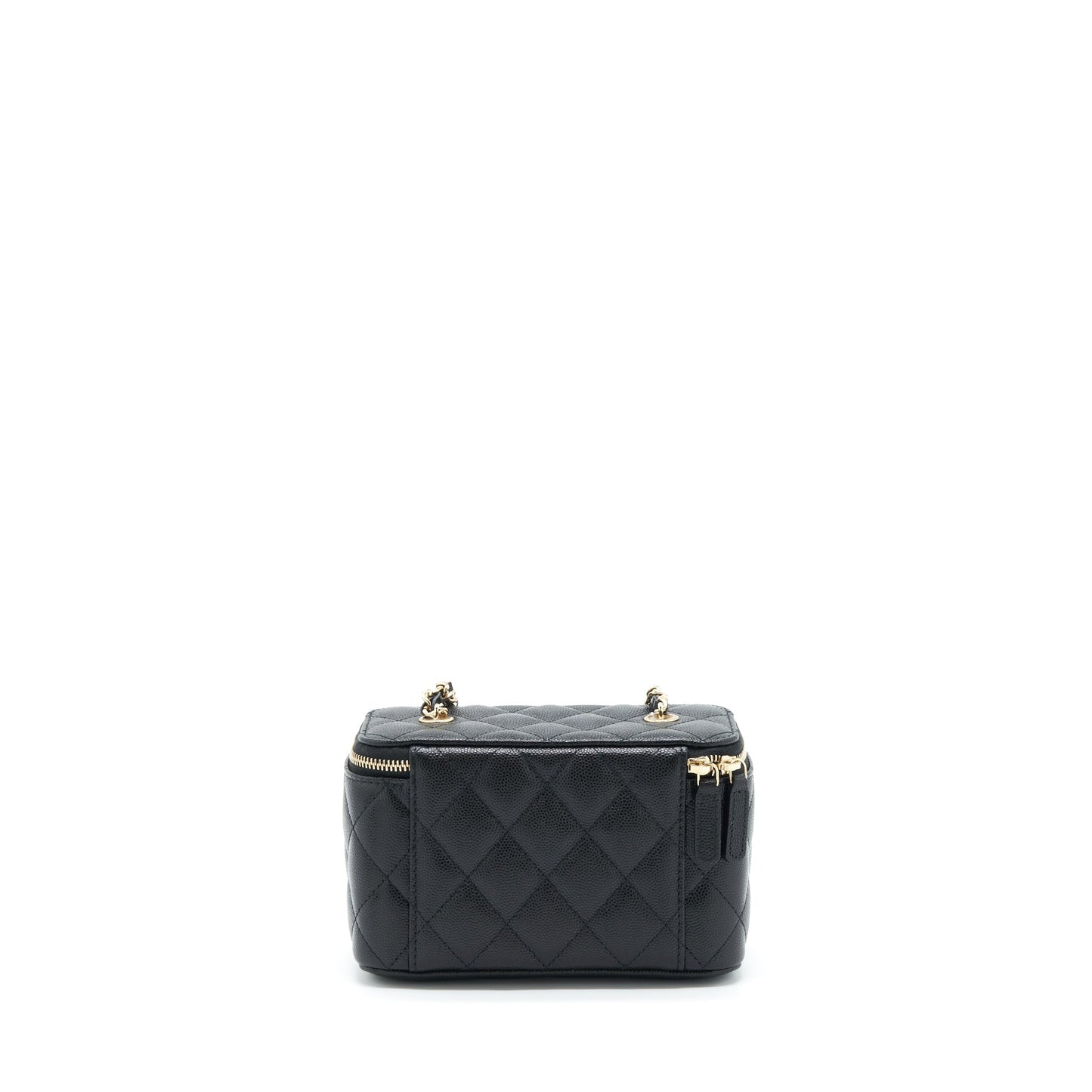 Chanel 22S Long Vanity With Chain Caviar Black LGHW