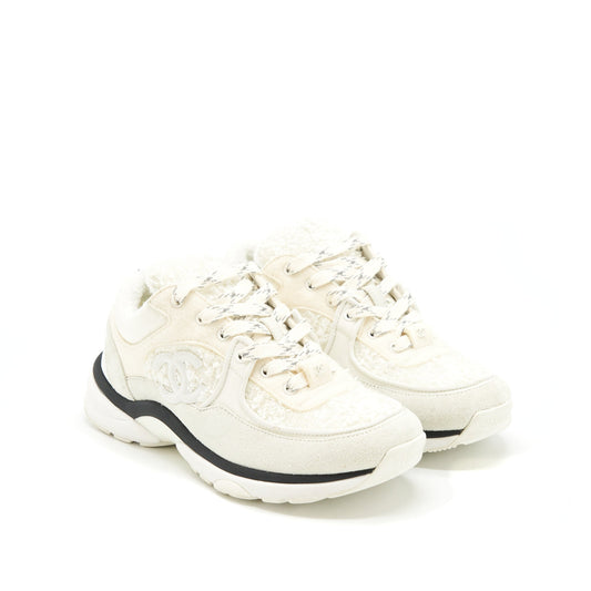 Chanel Size 35 Sneakers White (Size Run Small
