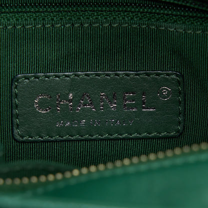 Chanel Small Gabrielle Hobo Bag Green Multicolour Hardware