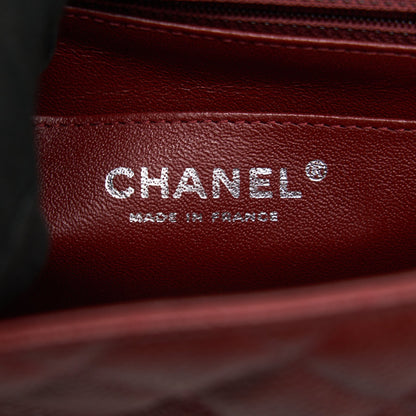 CHANEL MINI SQUARE CARVIAR RED SHW