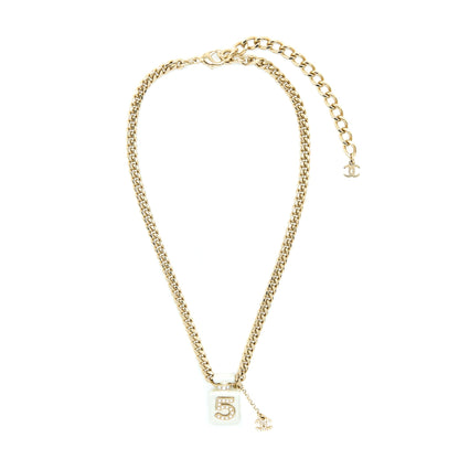 Chanel No.5 Perfume Bottle Choker/ Necklace LGHW