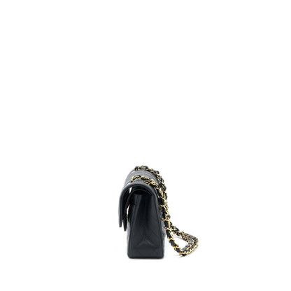 Chanel Small Classic Double Flap Bag Caviar Black GHW (Microchip)