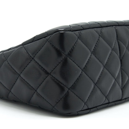 Chanel 22S Pearl Crush Hobo Bag Lambskin Black GHW (Microchip)