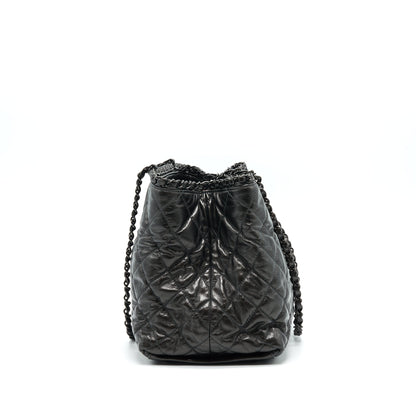 Chanel Quilted Tote Bag With Chain