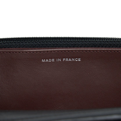 Chanel Classic Wallet On Chain Lambskin Black SHW