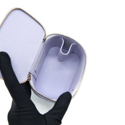 Chanel 21K Mini Top Handle Vanity With Chain Light Purple LGHW