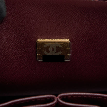 Chanel Small Classic Double Flap Bag Caviar Black LGHW (Microchip)