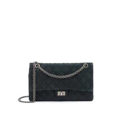 CHANEL 2.55 226 REISSUE BAG IN CAVIAR BLACK SHW