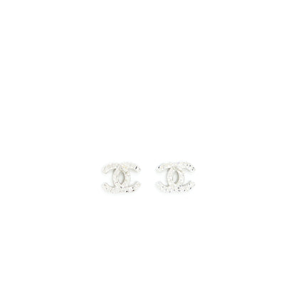 Chanel CC Logo Necklace/Earrings SHW(Sell In A Set)