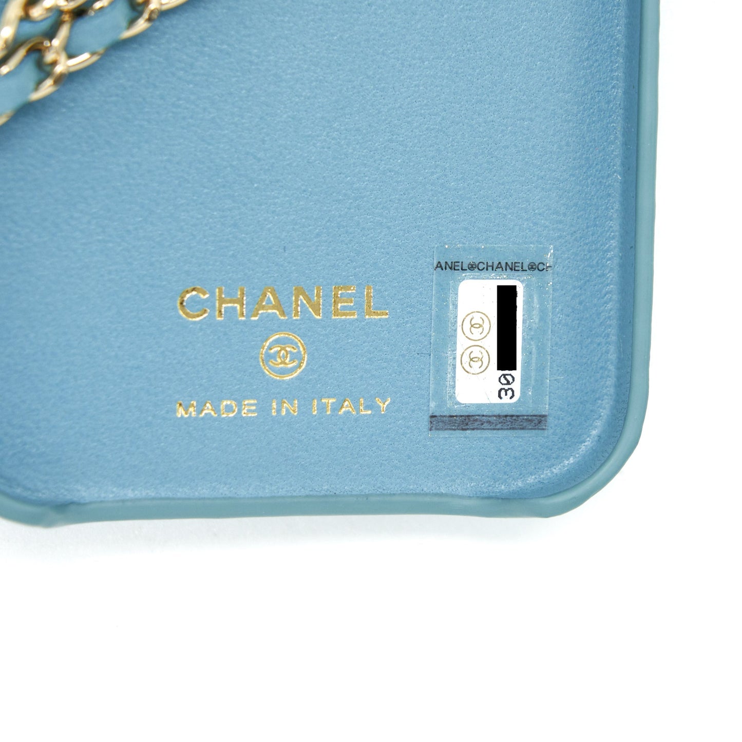 Chanel Pearl Crush phone case with Chain for iPhone 12 pro