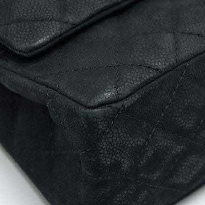 CHANEL 2.55 226 REISSUE BAG IN CAVIAR BLACK SHW