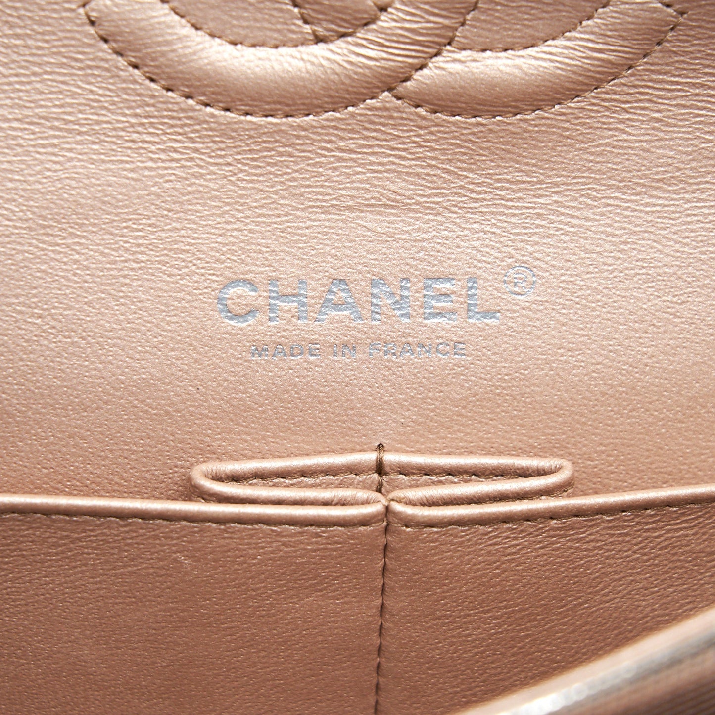 CHANEL SEASONAL MEDIUM FLAP BAG IN CHAMPAGNE PINK SHW