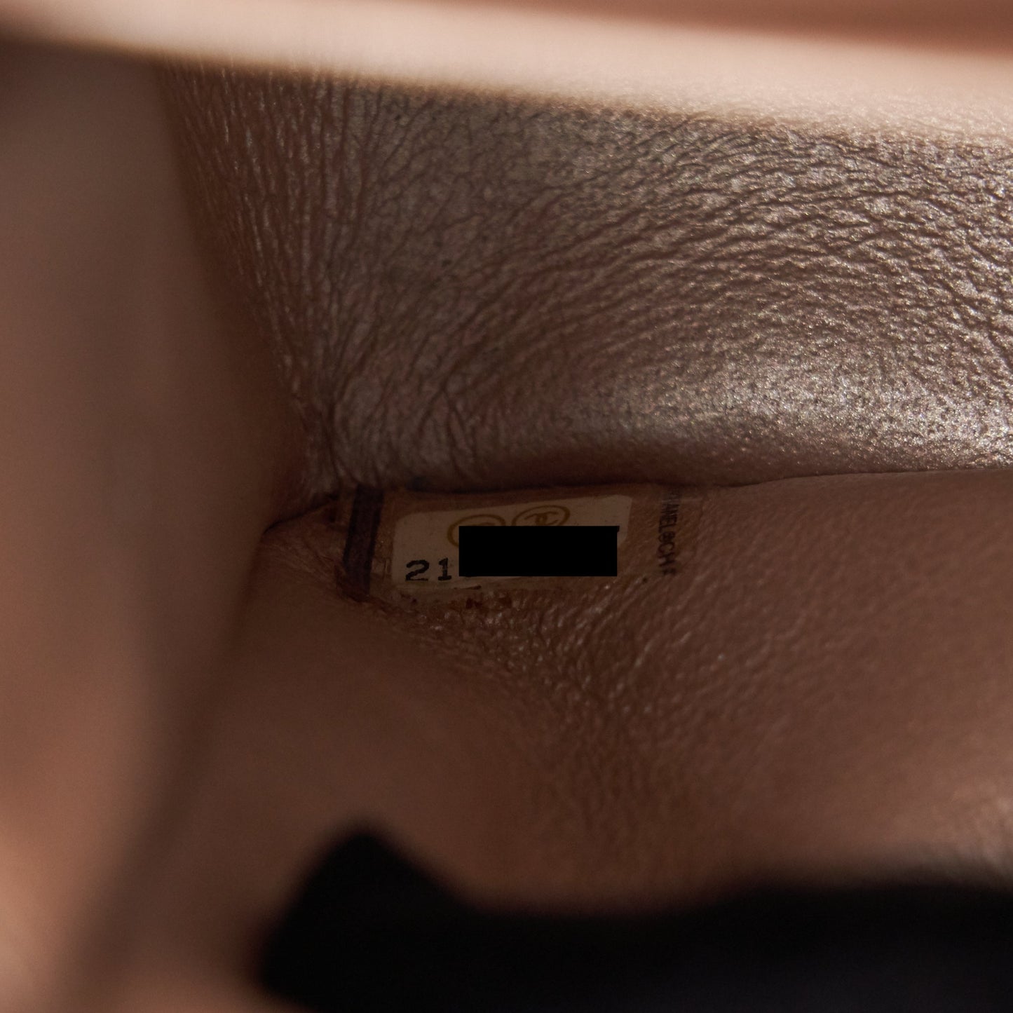 CHANEL SEASONAL MEDIUM FLAP BAG IN CHAMPAGNE PINK SHW
