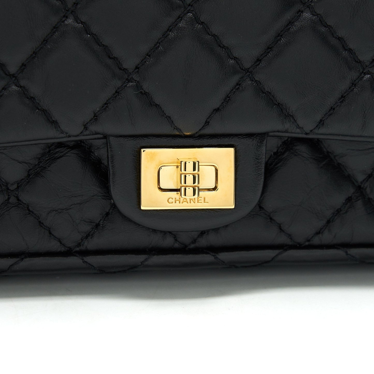 Chanel 2.55 Waist Bag in black GHW