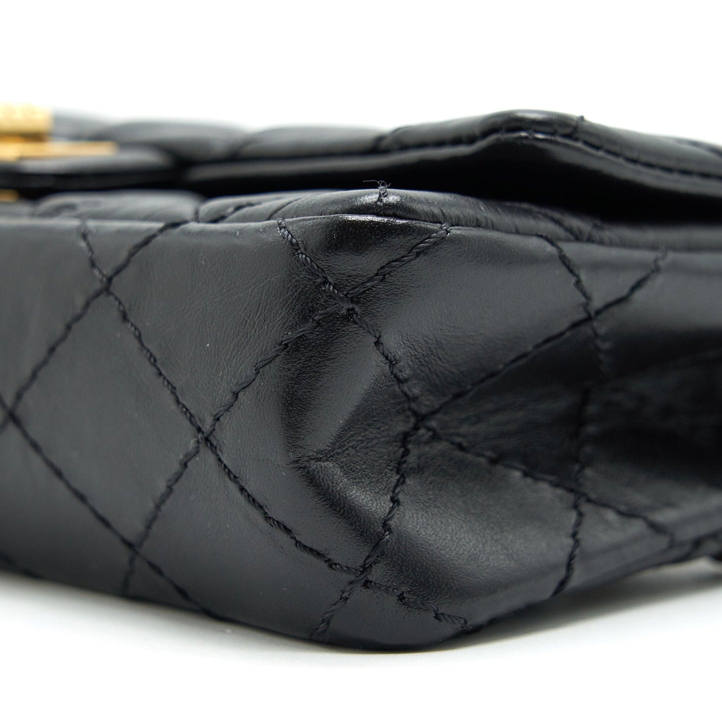 Chanel 2.55 Waist Bag in black GHW