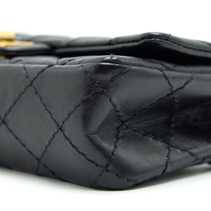 Chanel 2.55 Waist Bag in black GHW