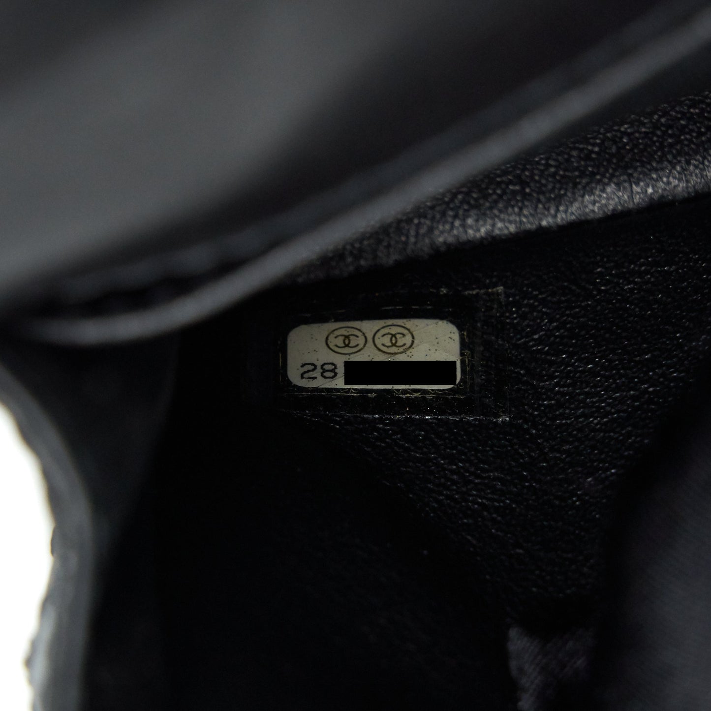 Chanel 2.55 Waist Bag in black GHW