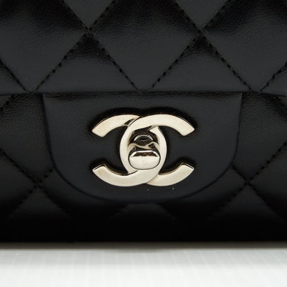 Chanel Medium Classic Flap Bag Lambskin Black SHW