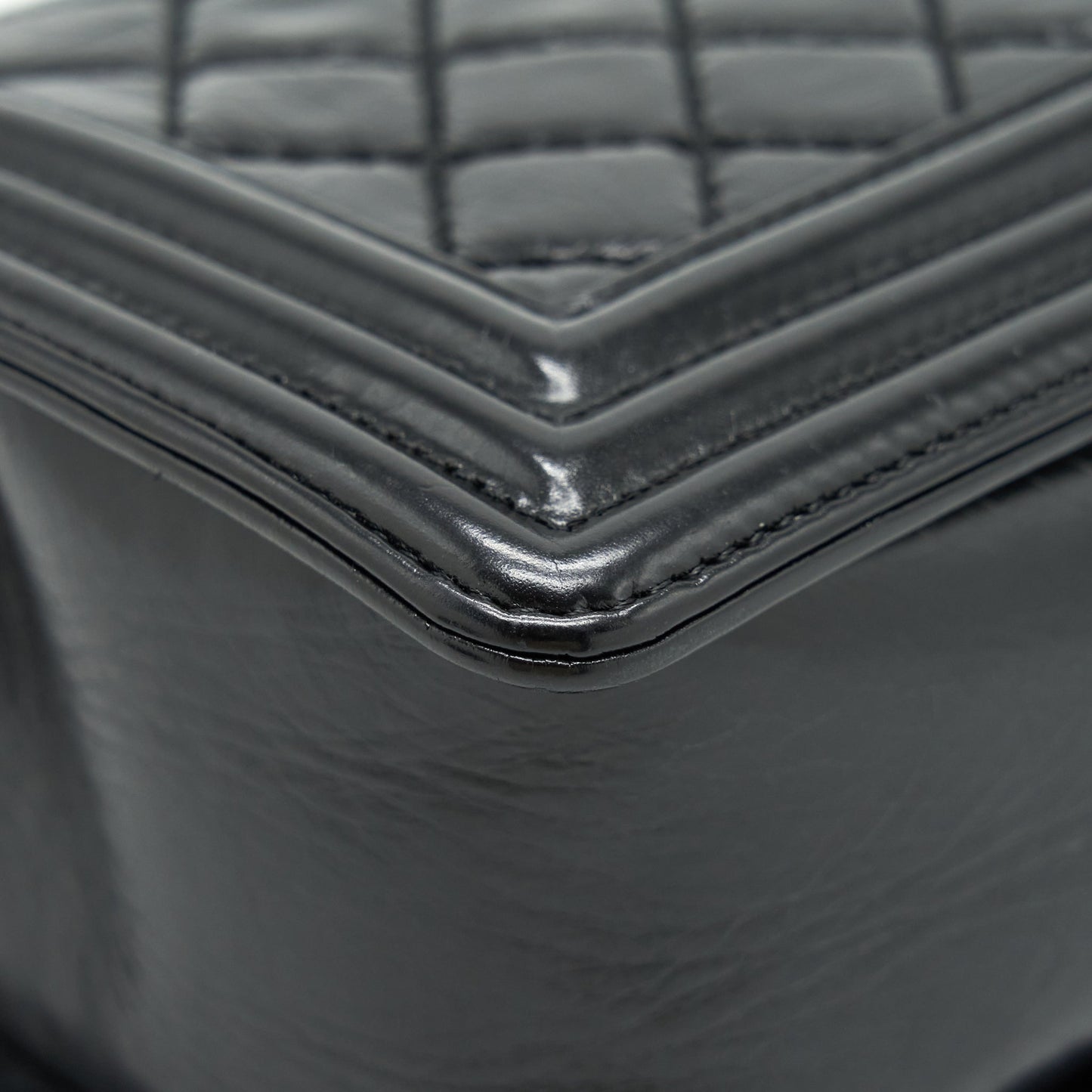 Chanel Medium Boy Bag Calfskin Black GHW