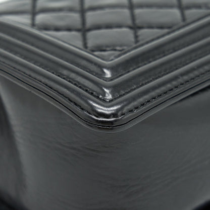 Chanel Medium Boy Bag Calfskin Black GHW
