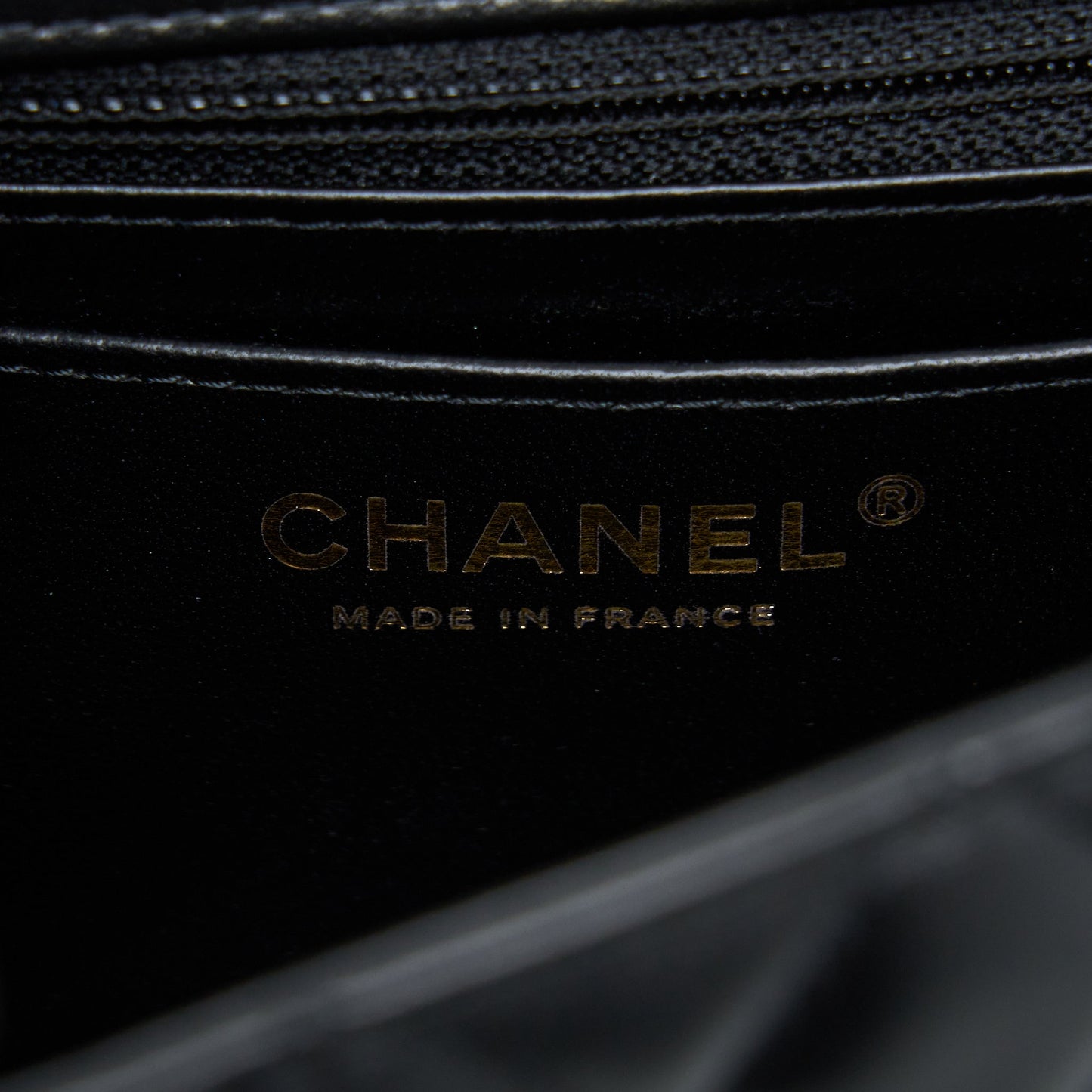 Chanel Mini Rectangular Lambskin Black LGHW(Microchip)