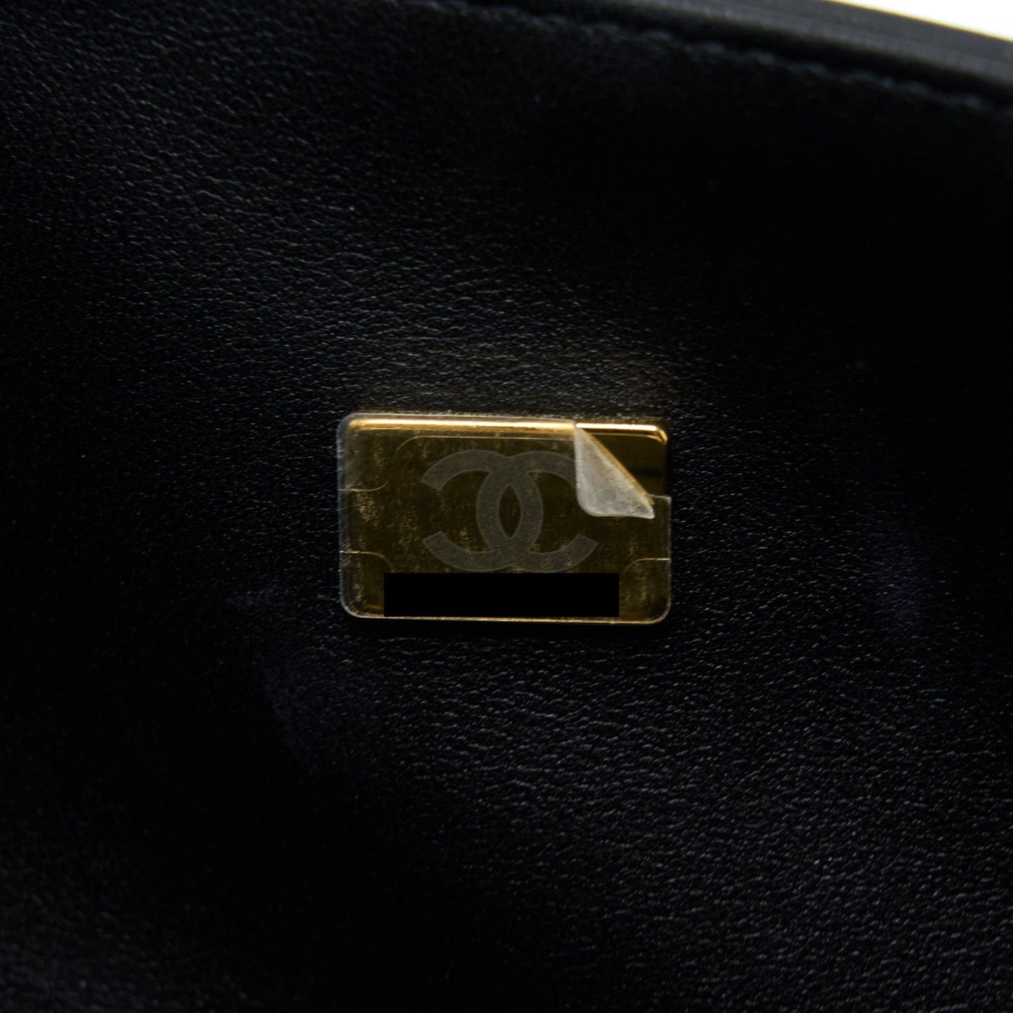 Chanel Medium Boy Bag Lambskin Black Brushed GHW (Microchip)