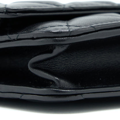 Chanel 2.55 Reissue Wallet On Chain Aged Calfskin Black GHW(Microchip)
