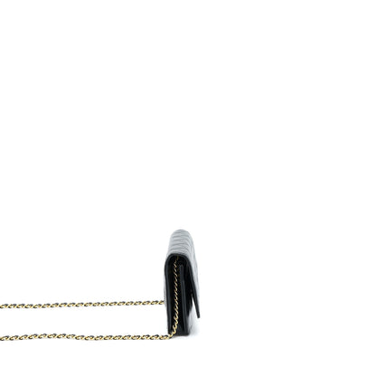 Chanel Classic Wallet On Chain Caviar Black GHW
