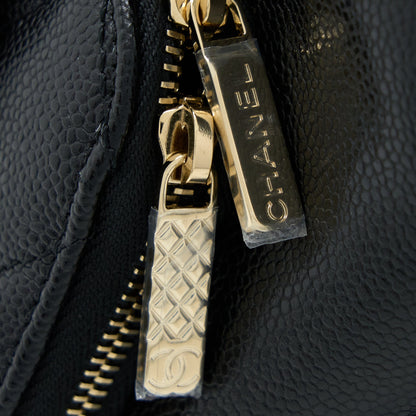 Chanel 22B Affinity Mini Backpack Caviar Black LGHW(Microchip)