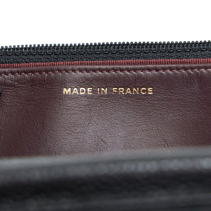 Chanel Caviar Wallet On Chain Black GHW