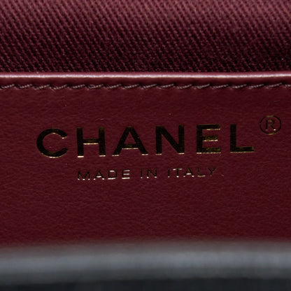 Chanel 22B Affinity Mini Backpack Caviar Black LGHW(Microchip)