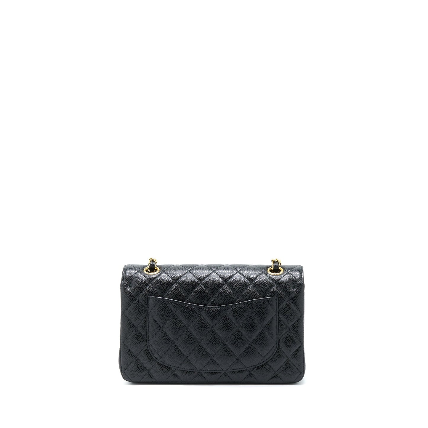 Chanel Small Classic Double Flap Bag Caviar Black GHW