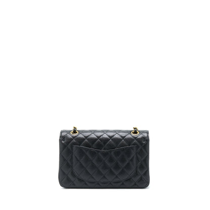 Chanel Small Classic Double Flap Bag Caviar Black GHW