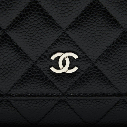 Chanel Wallet On Chain Caviar SHW