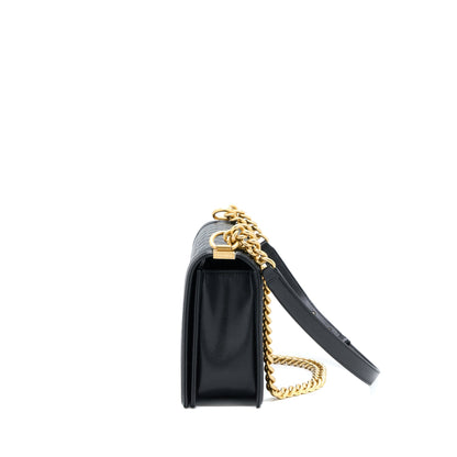Chanel Boy Bag 28cm Caviar Black Brushed GHW