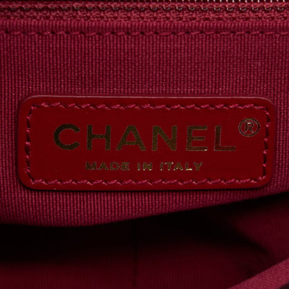 Chanel 22A Small Flap Bag Grained Shiny Calfskin Black Brushed GHW(Microchip)